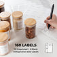 6oz Spice Jars with Bamboo Lids